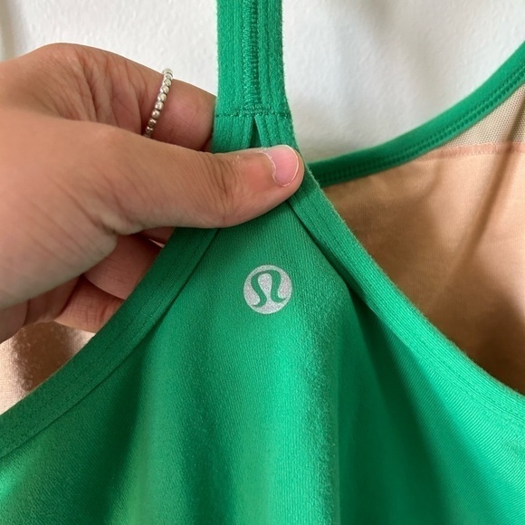 Lululemon Green Tank Top Size 8 - Picture 3 of 3
